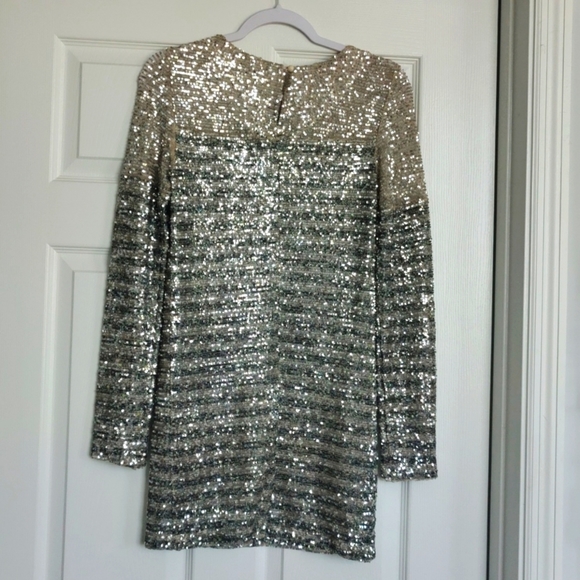 INMFL Alexandria silver sequin mini dress - Picture 12 of 12